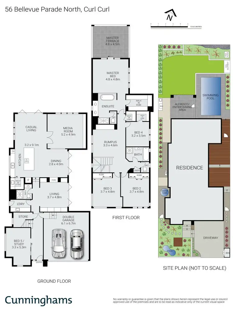Floorplan of Homely house listing, 56 Bellevue Parade, North Curl Curl NSW 2099