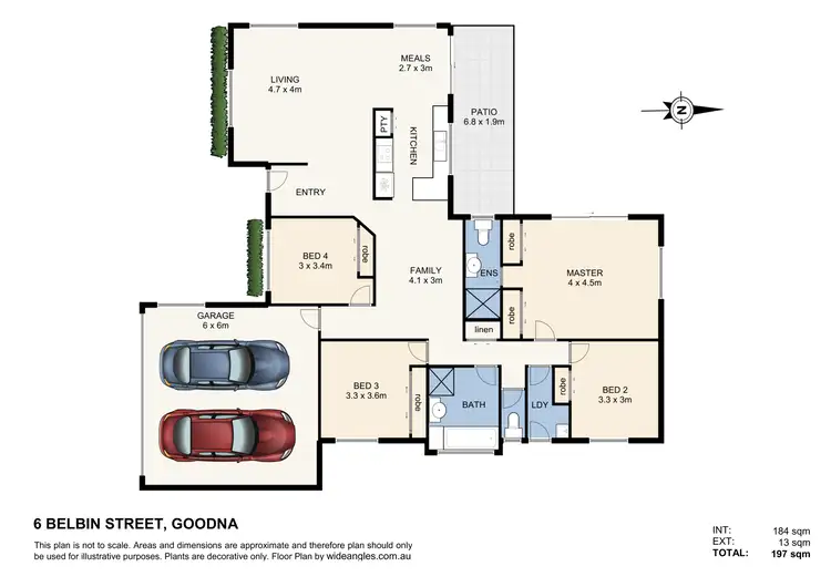 Floorplan of Homely house listing, 6 Belbin Street, Goodna QLD 4300