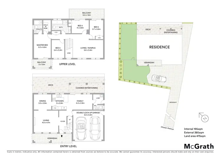 Floorplan of Homely house listing, 25 Clower Avenue, Rouse Hill NSW 2155
