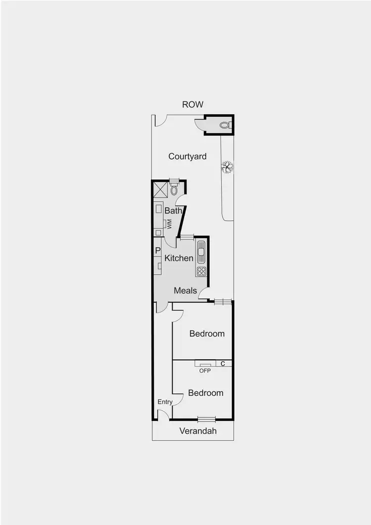 Floorplan of Homely house listing, 45 Bridge Street, Port Melbourne VIC 3207