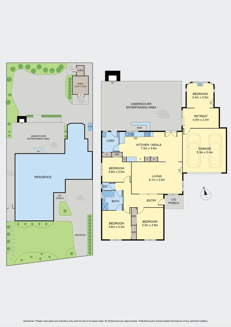 Floorplan of Homely house listing, 56 Dunrossil Drive, Sunbury VIC 3429