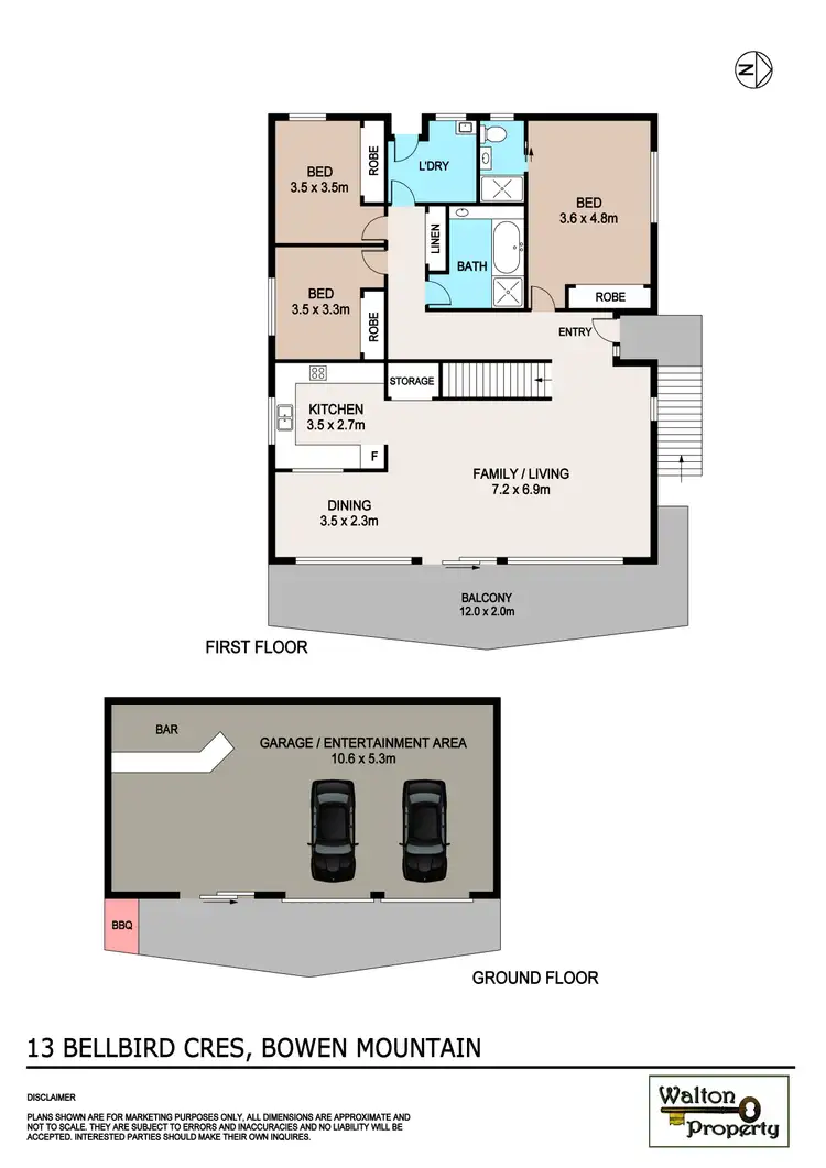 Floorplan of Homely house listing, 13 Bellbird Crs, Bowen Mountain NSW 2753