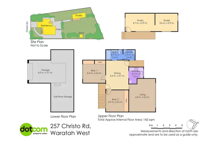 Floorplan of Homely house listing, 257 Christo Road, Waratah West NSW 2298