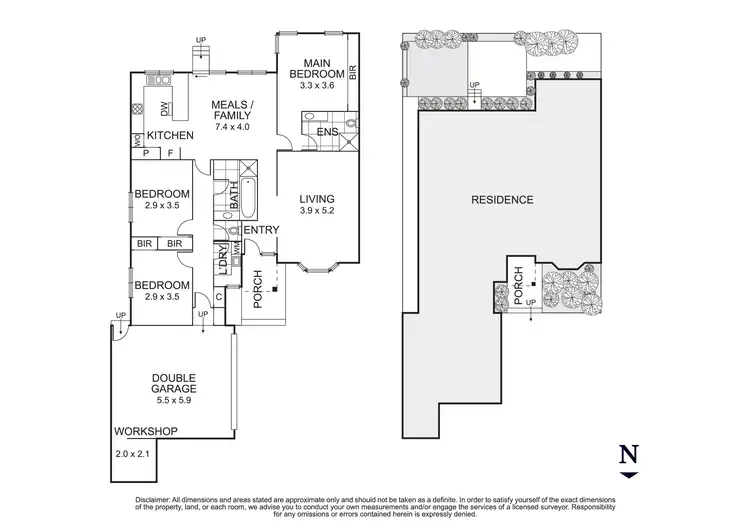 Floorplan of Homely unit listing, 3/22 Bellevue Avenue, Doncaster East VIC 3109
