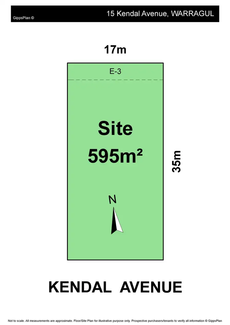Floorplan of Homely land listing, 15 Kendal Avenue, Warragul VIC 3820