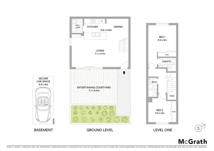 Floorplan of Homely apartment listing, 5/121 Bland Street, Ashfield NSW 2131
