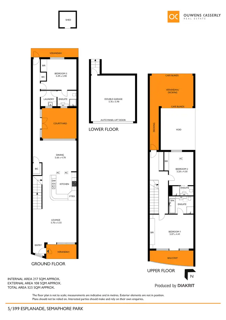 Floorplan of Homely townhouse listing, 5/399 Esplanade, Semaphore Park SA 5019