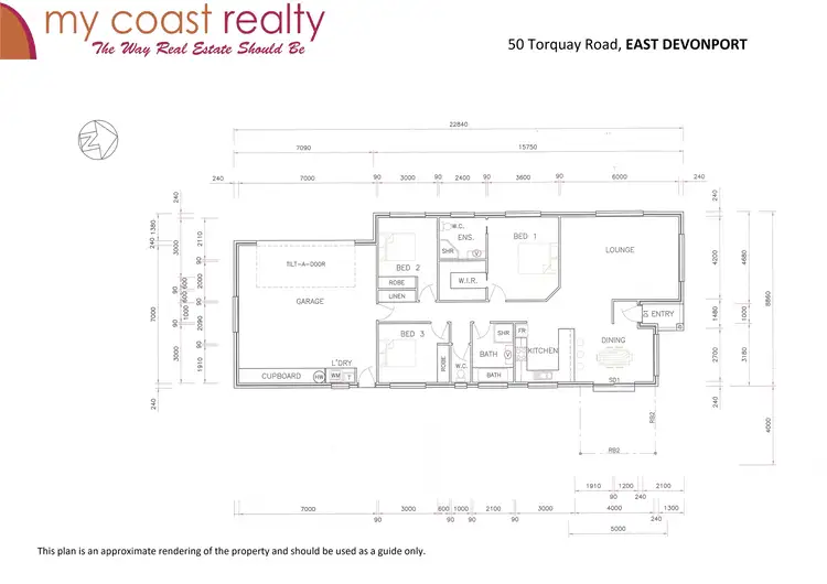 Floorplan of Homely house listing, 50 Torquay Road, East Devonport TAS 7310