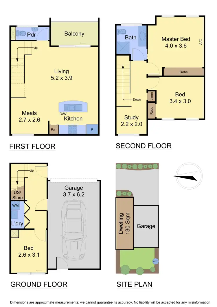 Floorplan of Homely townhouse listing, 4/19 Bourke Street, Ringwood VIC 3134