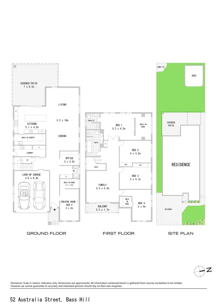 Floorplan of Homely house listing, 52 Australia Street, Bass Hill NSW 2197