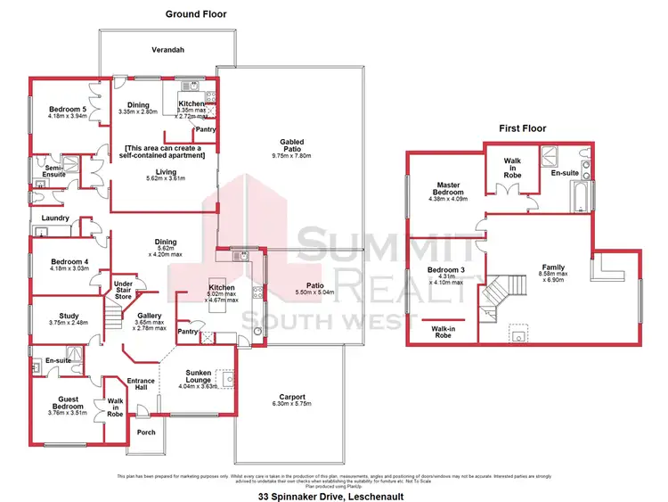 Floorplan of Homely house listing, 33 Spinnaker Drive, Leschenault WA 6233
