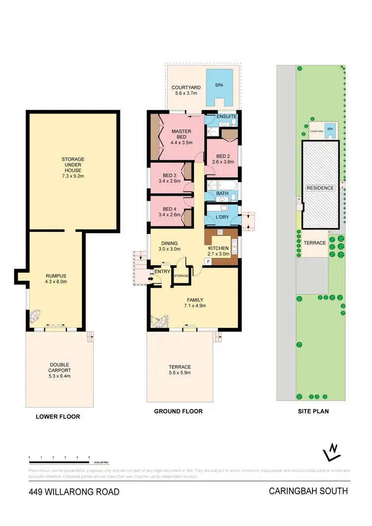 Floorplan of Homely house listing, 449 Willarong Road, Caringbah South NSW 2229