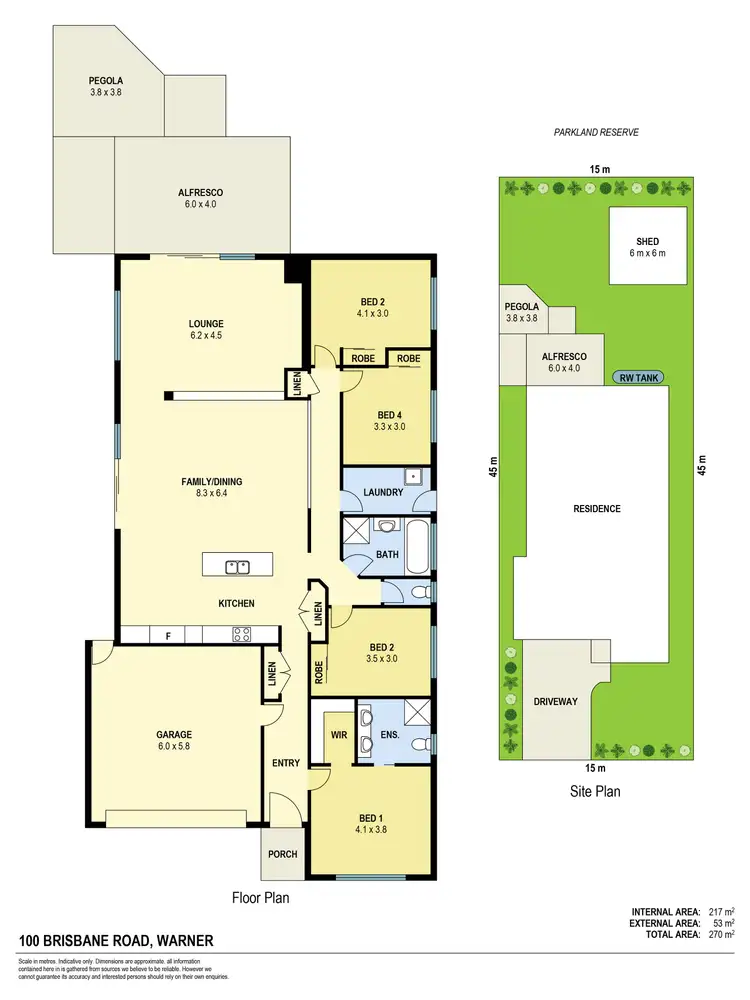 Floorplan of Homely house listing, 100 Brisbane Road, Warner QLD 4500