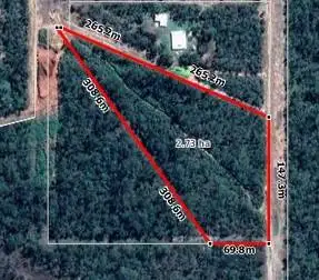 Floorplan of Homely land listing, 125 Eucalyptus Road, Herbert NT 836