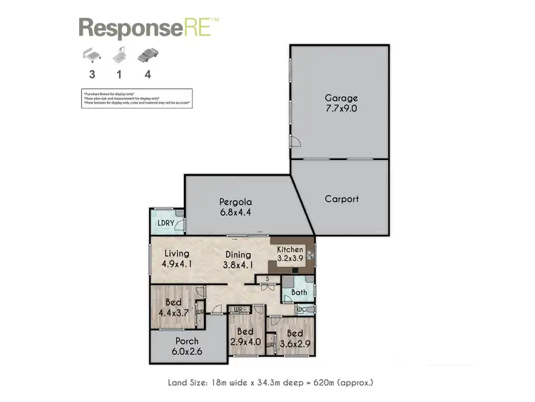 Floorplan of Homely house listing, 24 College Street, Cambridge Park NSW 2747