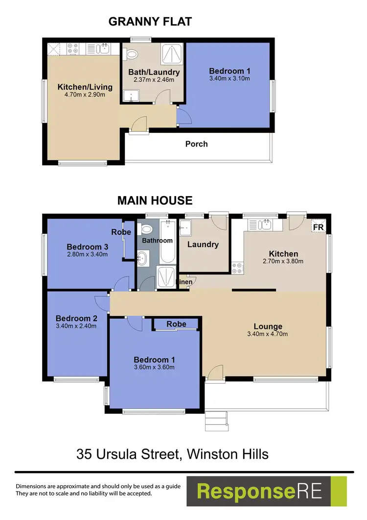 Floorplan of Homely house listing, 35 Ursula Street, Winston Hills NSW 2153