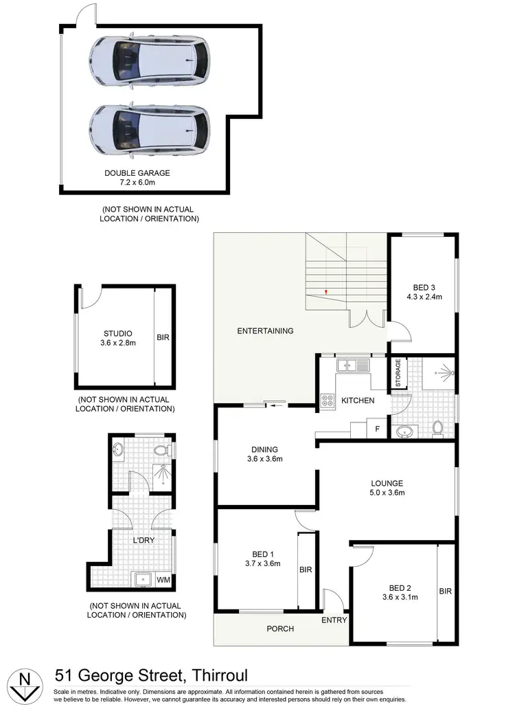 Floorplan of Homely house listing, 51 George Street, Thirroul NSW 2515