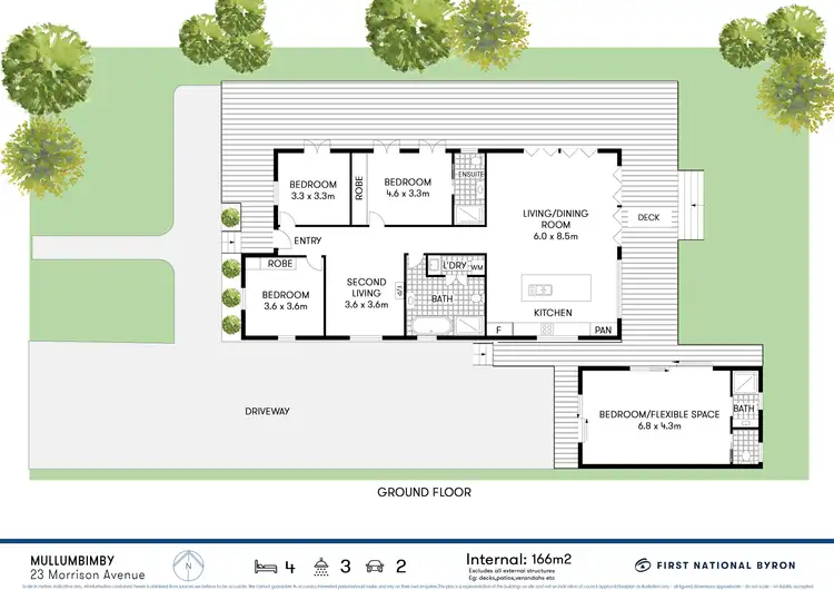 Floorplan of Homely house listing, 23 Morrison Avenue, Mullumbimby NSW 2482