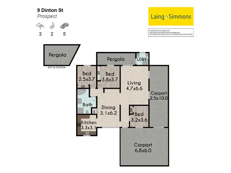 Floorplan of Homely house listing, 9 Dinton Street, Prospect NSW 2148