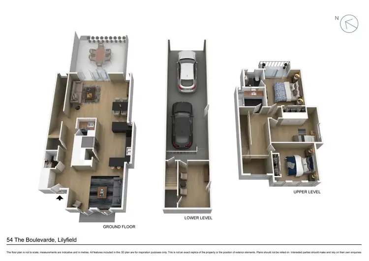 Floorplan of Homely house listing, 54 The Boulevarde, Lilyfield NSW 2040