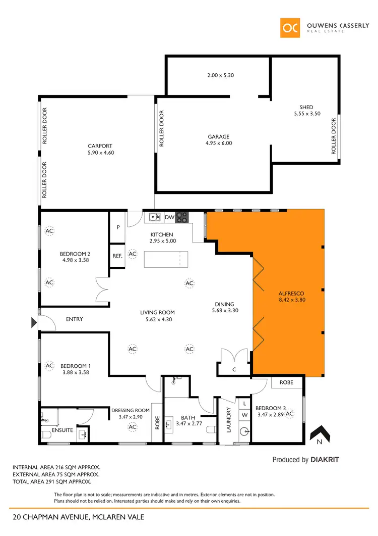 Floorplan of Homely house listing, 20 Chapman Avenue, Mclaren Vale SA 5171