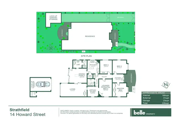Floorplan of Homely house listing, 14 Howard Street, Strathfield NSW 2135