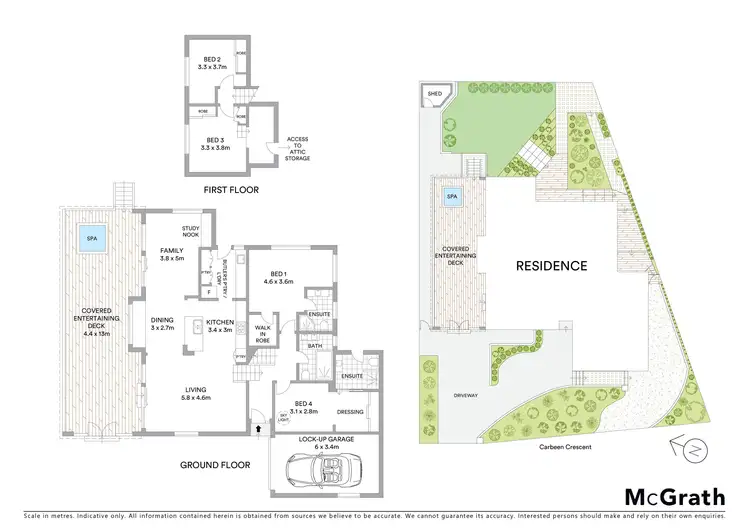 Floorplan of Homely house listing, 3 Carbeen Crescent, Cordeaux Heights NSW 2526