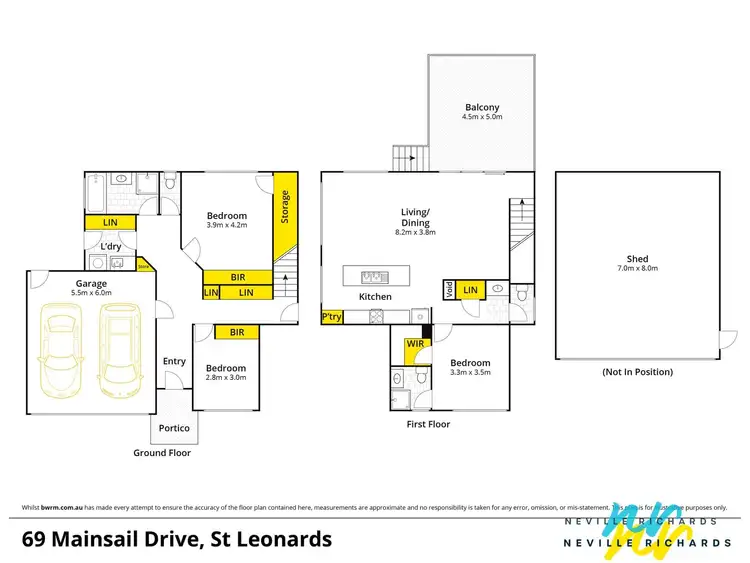 Floorplan of Homely house listing, 69 Mainsail Drive, St Leonards VIC 3223