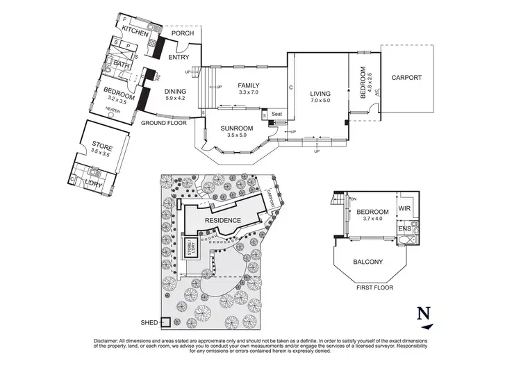 Floorplan of Homely house listing, 25-27 Stanley Avenue, Eltham VIC 3095
