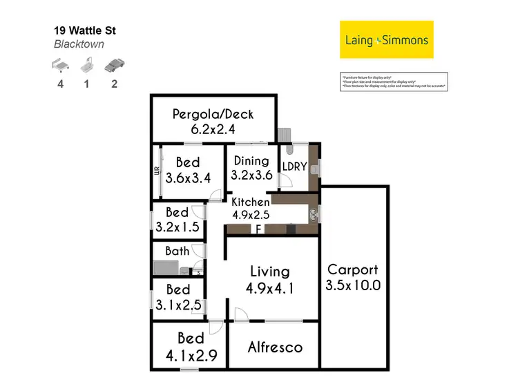Floorplan of Homely house listing, 19 Wattle Street, Blacktown NSW 2148