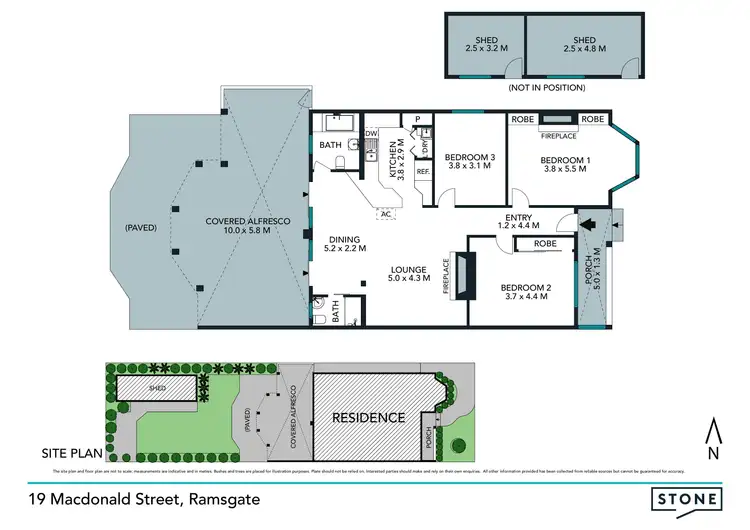 Floorplan of Homely house listing, 19 Macdonald Street, Ramsgate NSW 2217