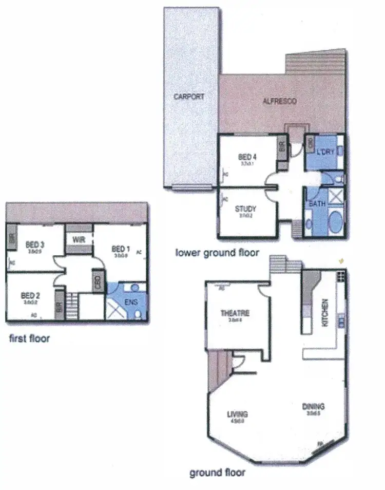 Floorplan of Homely house listing, 9 Lardner Road, Drouin VIC 3818