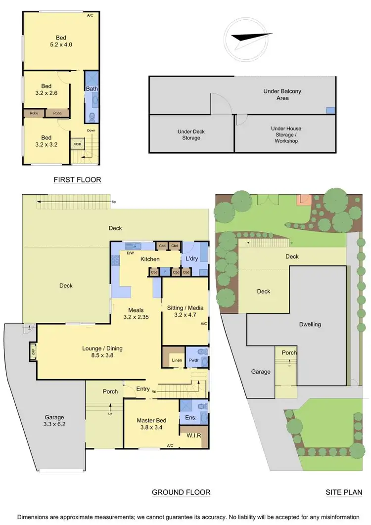 Floorplan of Homely house listing, 6 Wyuna Close, Greensborough VIC 3088