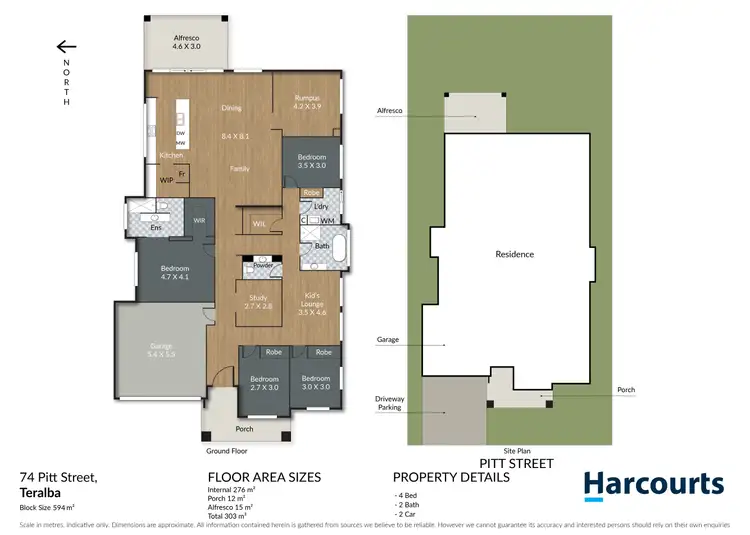 Floorplan of Homely house listing, 74 Pitt Street, Teralba NSW 2284