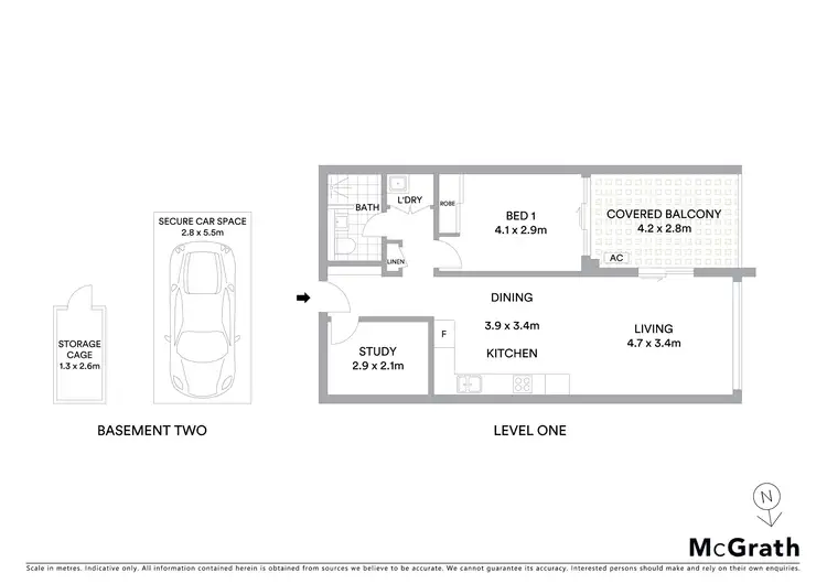 Floorplan of Homely unit listing, 106B/23 Roger Street, Brookvale NSW 2100