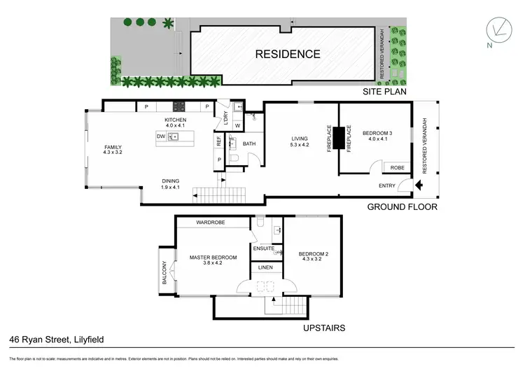 Floorplan of Homely house listing, 46 Ryan Street, Lilyfield NSW 2040