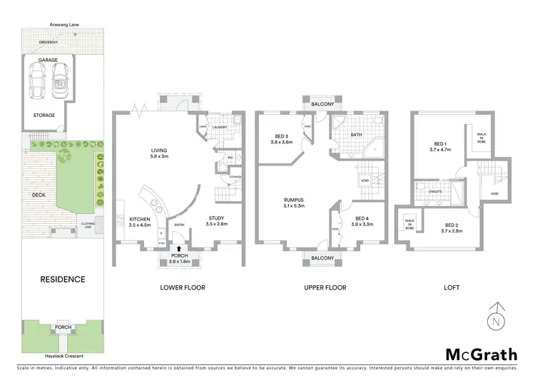 Floorplan of Homely house listing, 54 Haystack Crescent, Palmerston ACT 2913