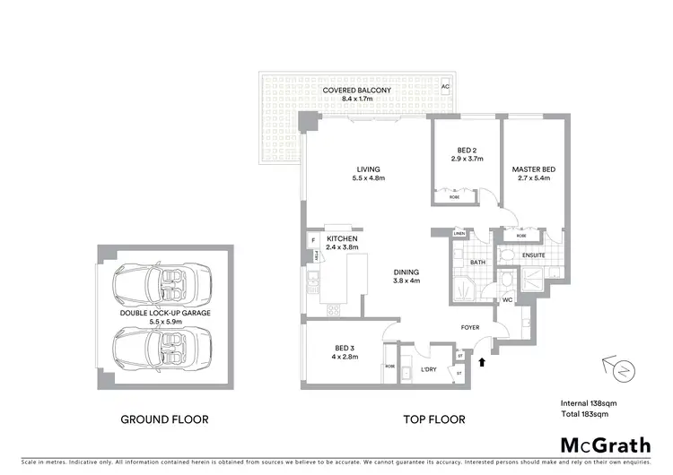 Floorplan of Homely apartment listing, 44/6 Francis Road, Artarmon NSW 2064
