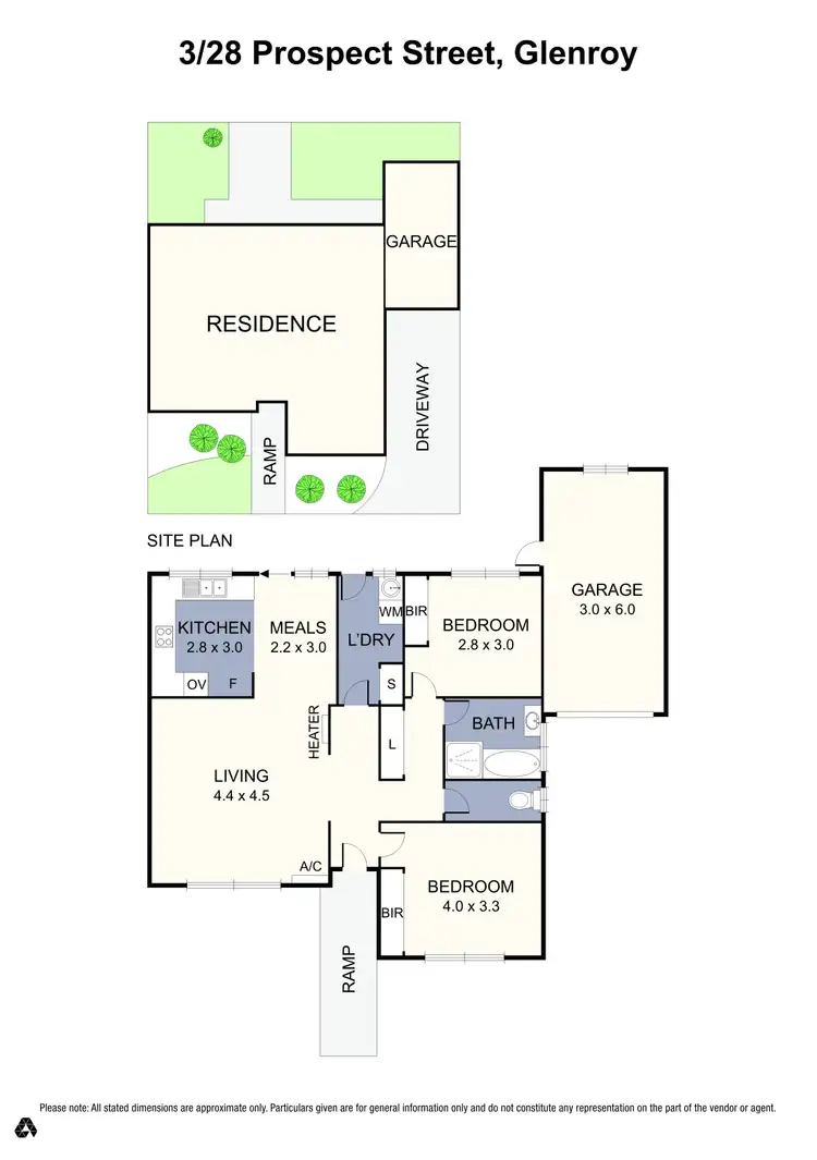 Floorplan of Homely unit listing, 3/28 Prospect Street, Glenroy VIC 3046