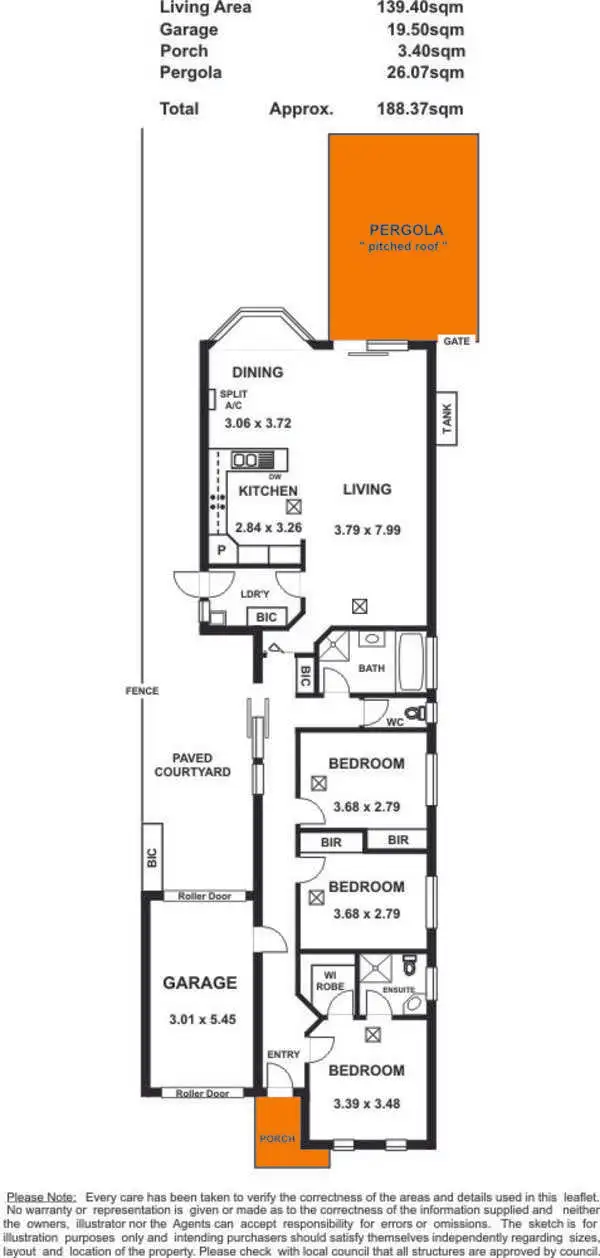 Floorplan of Homely house listing, 37 Lexington Road, Henley Beach South SA 5022