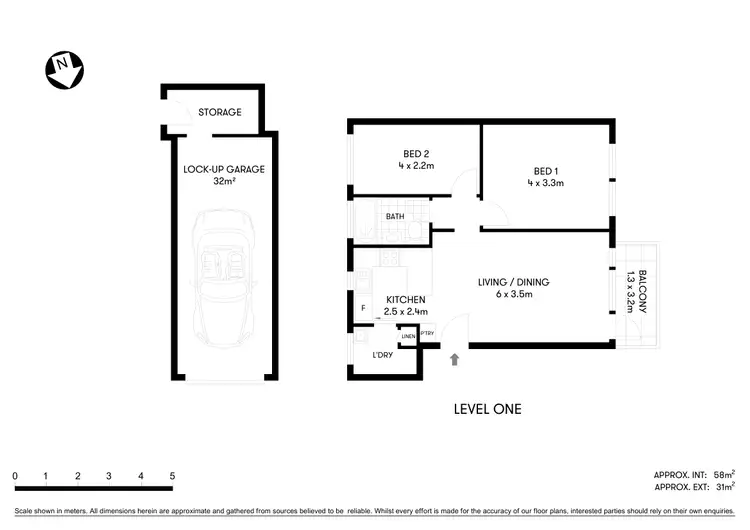 Floorplan of Homely apartment listing, 3/73 Grasmere Road, Cremorne NSW 2090