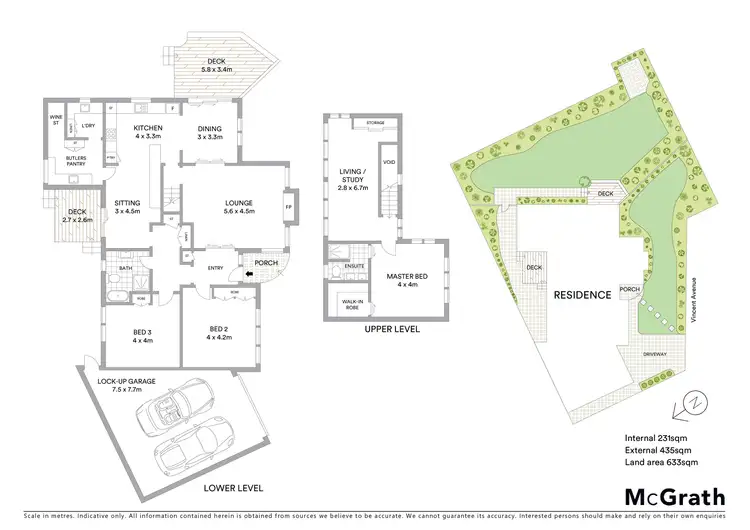 Floorplan of Homely house listing, 13 Vincent Avenue, Geelong VIC 3220