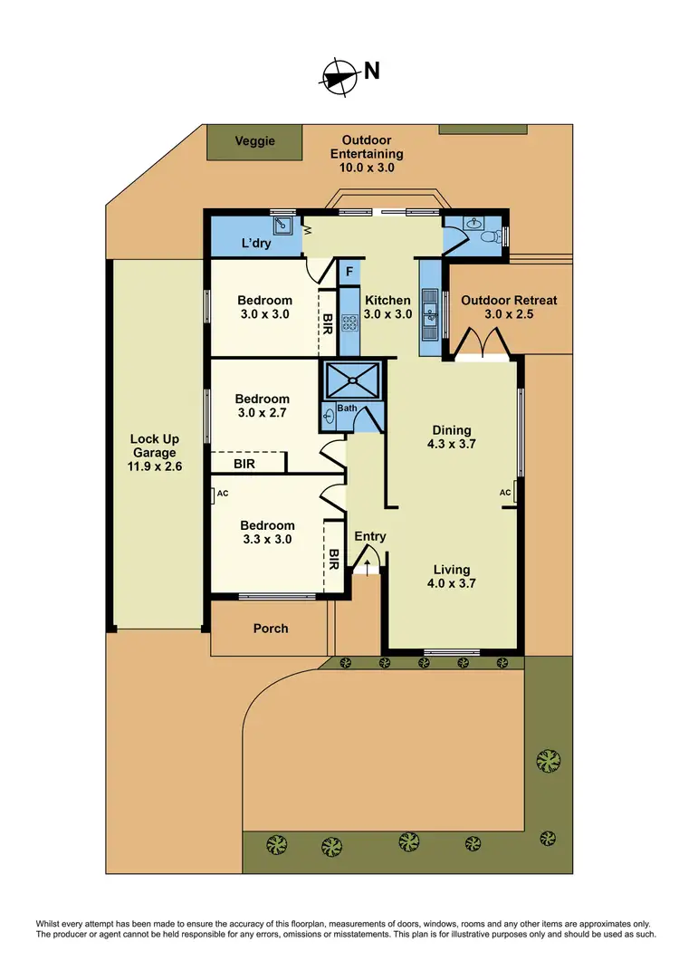Floorplan of Homely house listing, 1/131 Northumberland Road, Sunshine North VIC 3020