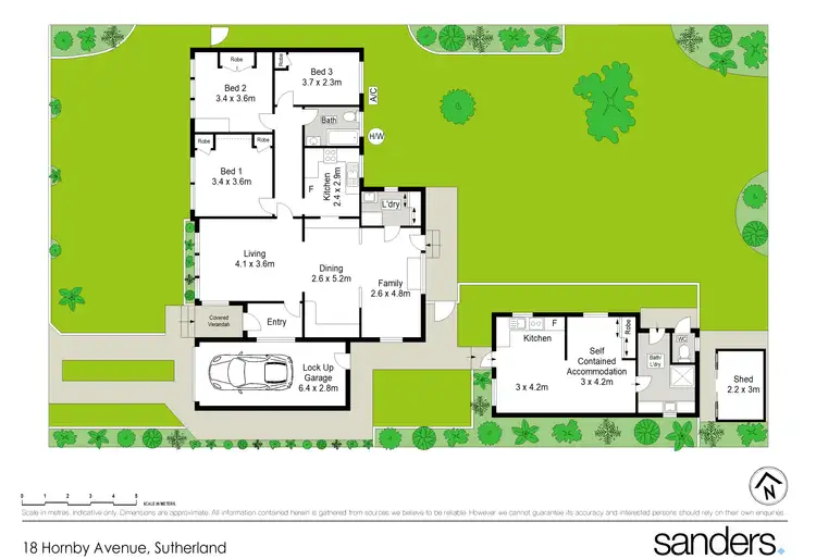 Floorplan of Homely house listing, 18 Hornby Avenue, Sutherland NSW 2232