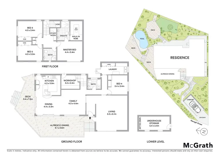 Floorplan of Homely house listing, 17 Nenagh Street, North Manly NSW 2100