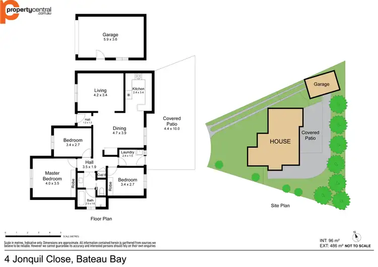 Floorplan of Homely house listing, 4 Jonquil Close, Bateau Bay NSW 2261