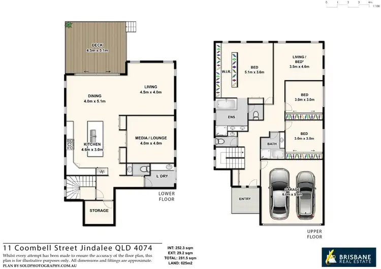 Floorplan of Homely house listing, 11 Coombell Street, Jindalee QLD 4074
