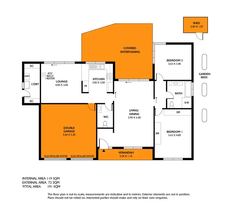 Floorplan of Homely house listing, 2A Bennett Avenue, Beaumont SA 5066