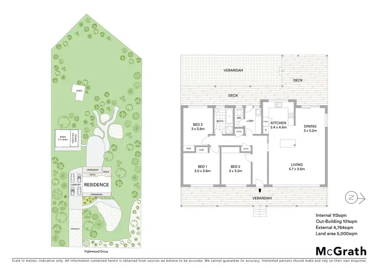 Floorplan of Homely house listing, 30 Inglewood Drive, Enfield VIC 3352
