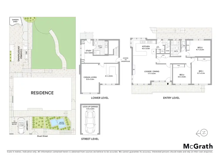 Floorplan of Homely house listing, 22 Stuart Street, Blakehurst NSW 2221